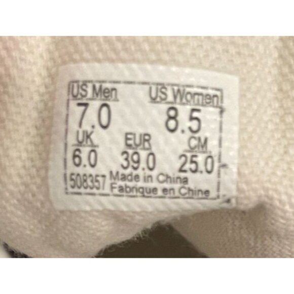 SH7008- Vans Fuzzy Checkerboard Old Skool Black White Men’s 7 / Women’s 8.5 - Picture 9 of 10